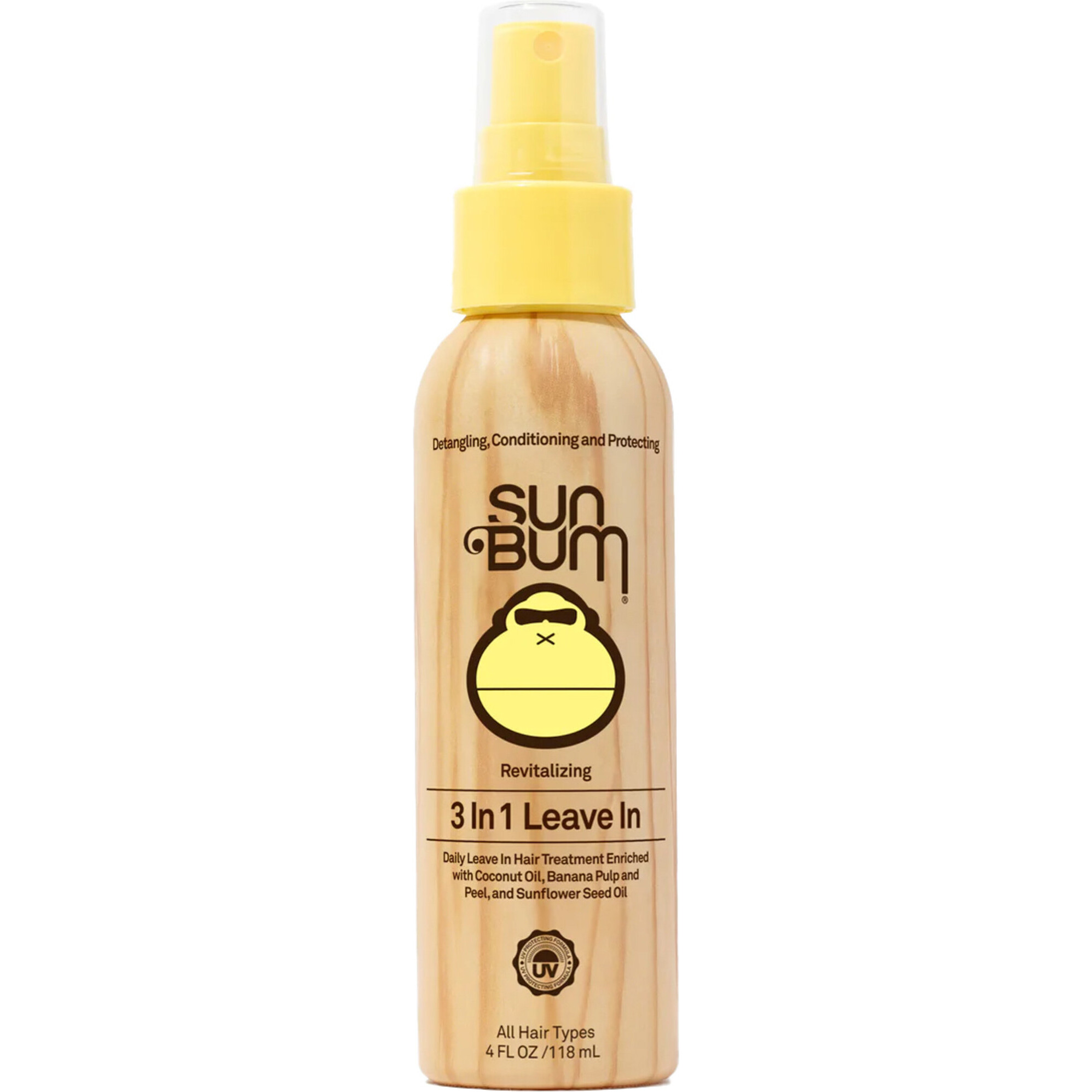 2025 Sun Bum Revitalizing 3 in 1 Leave in Hair Conditioner 118ml SB322442
